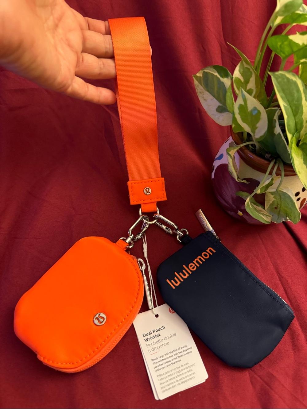 Lululemon dual pouch